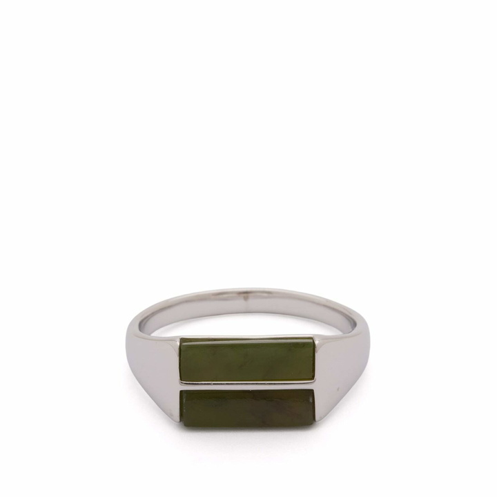Photo: Miansai Men's Duo Jasper Ring in Silver