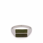 Miansai Men's Duo Jasper Ring in Silver