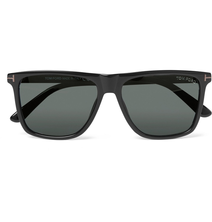 Photo: TOM FORD - Square-Frame Acetate Sunglasses - Black