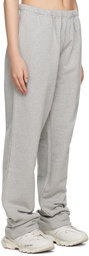 We11done Gray Wide Lounge Pants