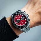 Duxot Tiburon Chronograph Quartz Red Dial Mens Watch DX-2062-22