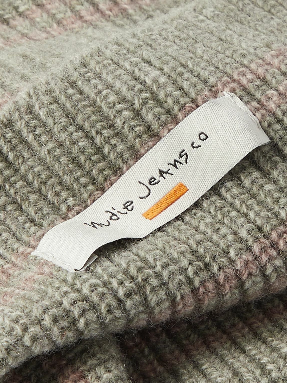 Nudie Jeans - Striped Wool Jacquard Beanie Nudie Jeans Co