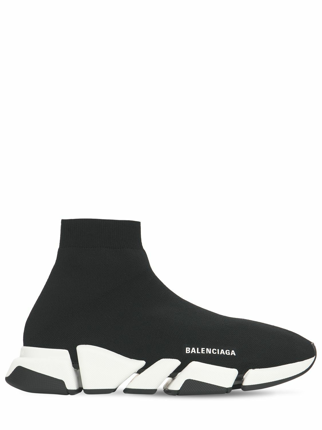 Sporty Knit Balenciaga Balenciaga Skiing 3B Sport Icon Logo White Wool Knit Sweater main image 4