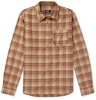 A.P.C. - Attic Checked Wool-Blend Shirt - Men - Tan