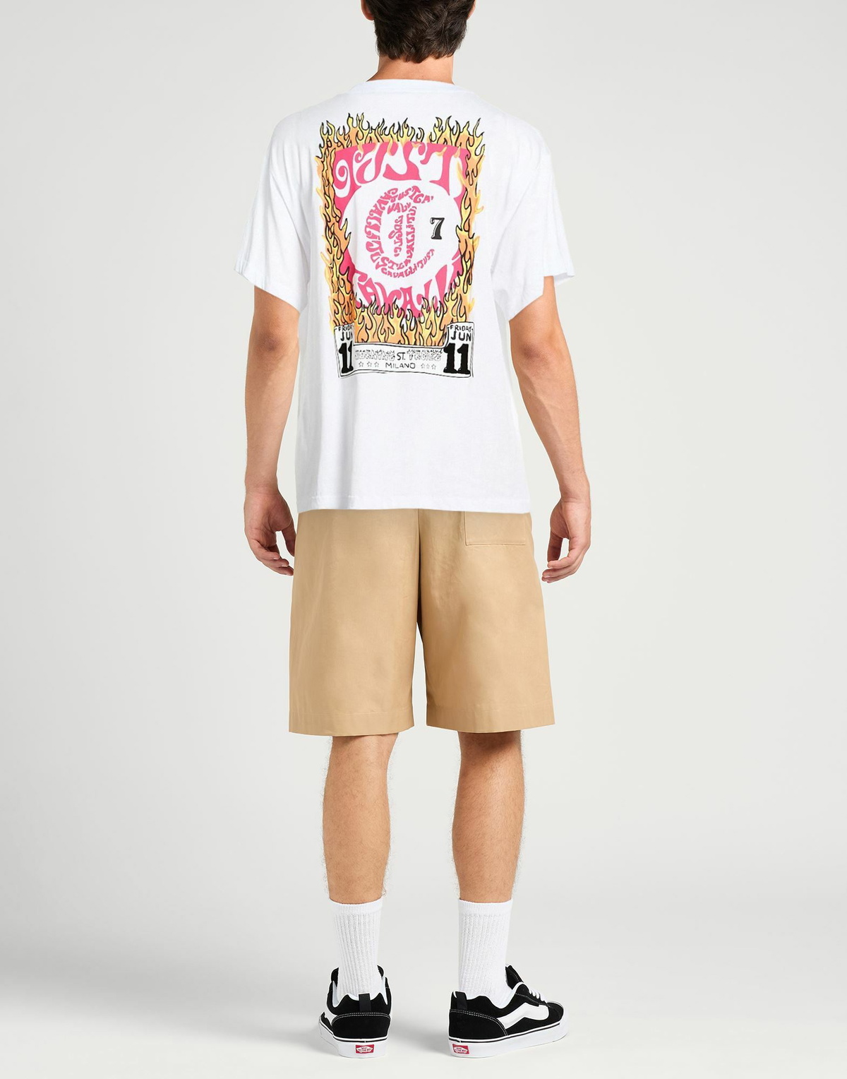 Just Cavalli Mens T-shirt in White