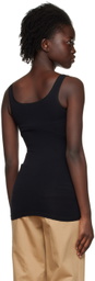 Theory Black Stretch Tank Top