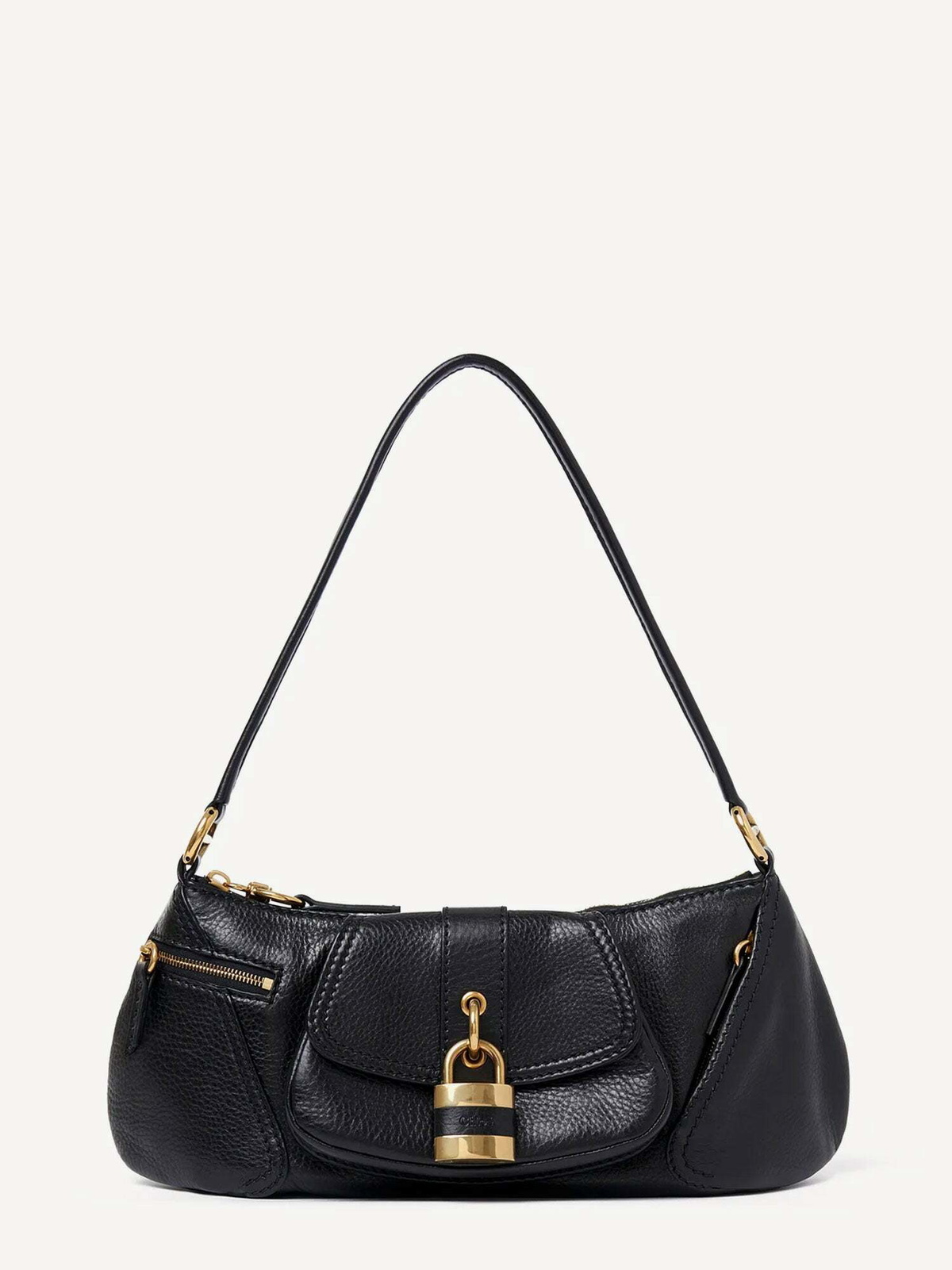 Chloe' Black The 99 Womens Shoulder Bag