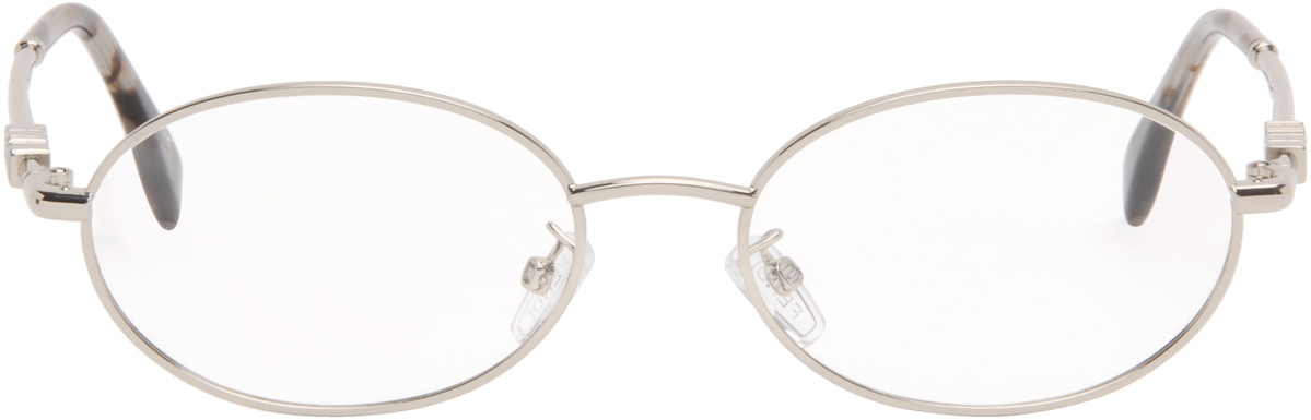 Fendi Silver Fendigraphy Glasses