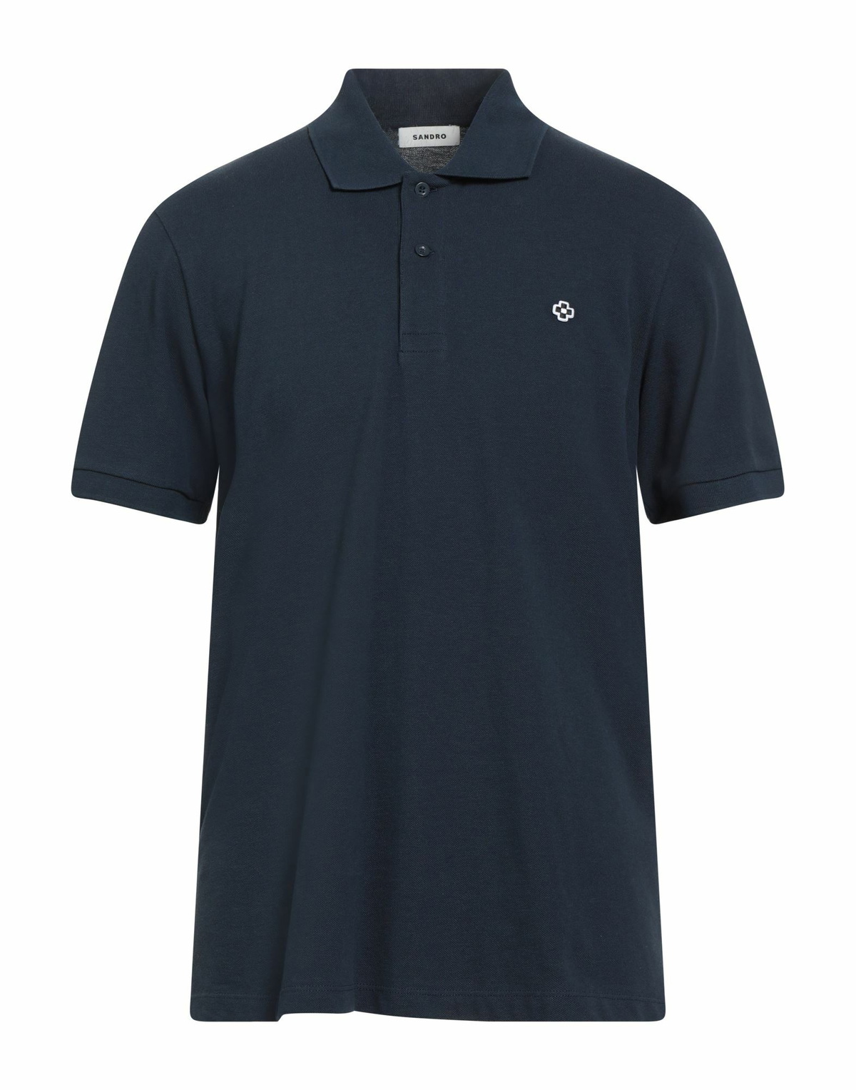 Sandro Mens Polo shirt Midnight in Blue