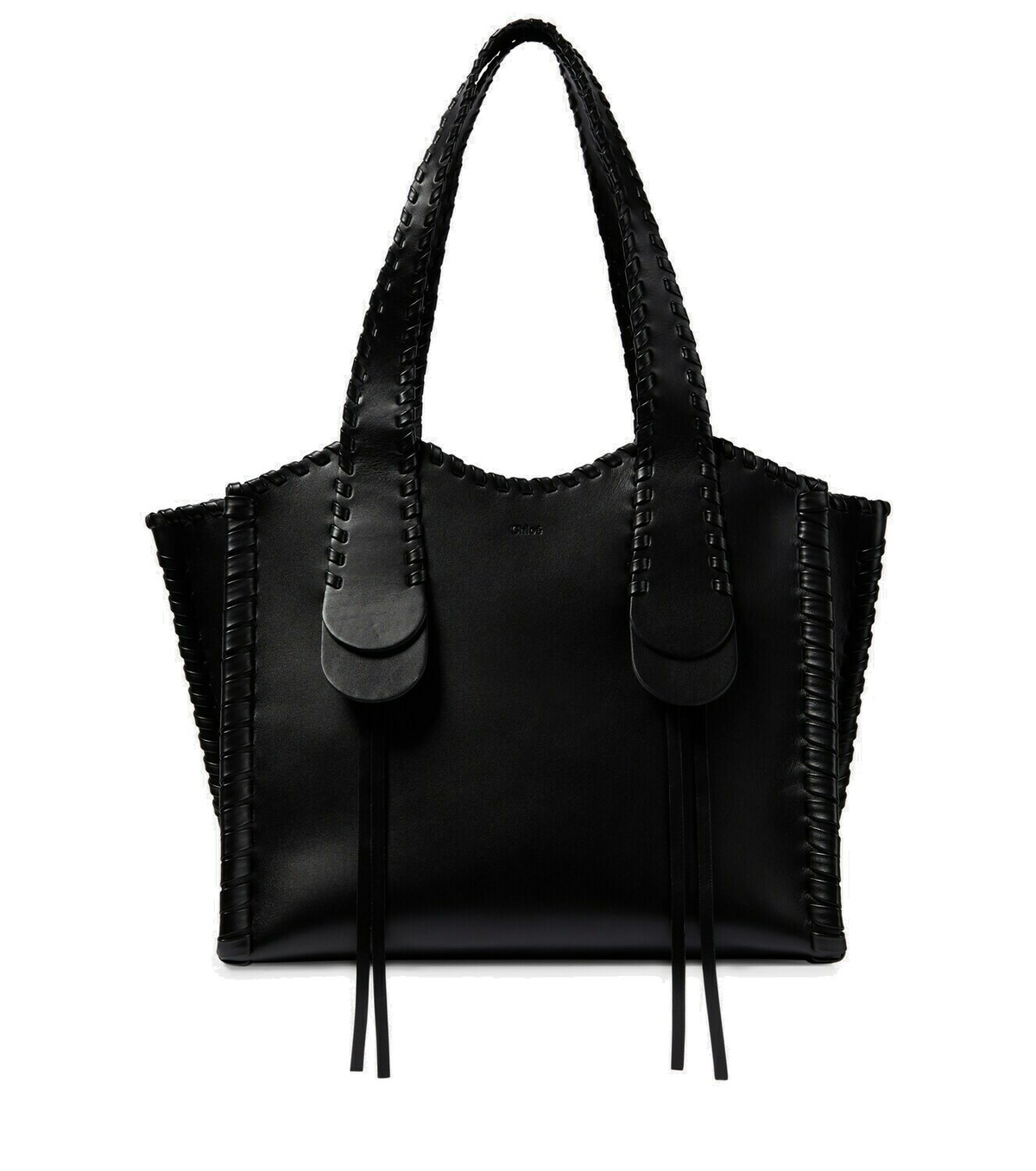 ☆Chloe☆ MONY Small Tote トートバッグ BLACK♪ Chloe - Mony Small suede tote bag Chloe