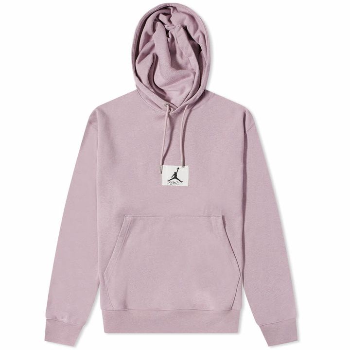 Photo: Air Jordan Men's Flight Popover Hoody in Plum Fog