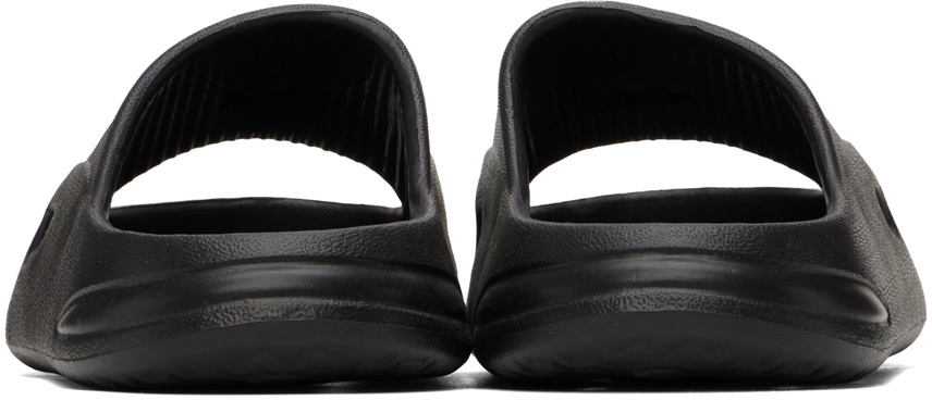 Diesel Kids Black Chunky Slides