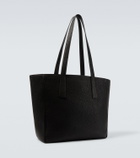 The Row Hector leather tote bag