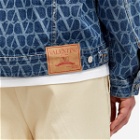 Valentino Men's Icon Denim Jacket in Blue