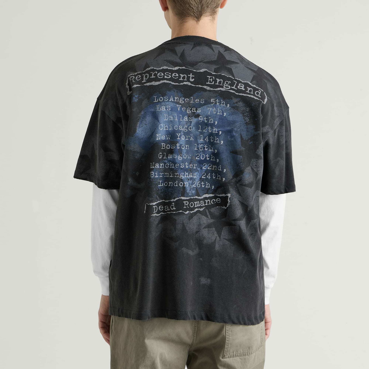 Represent Men's Romance T-Shirt in Vintage Black