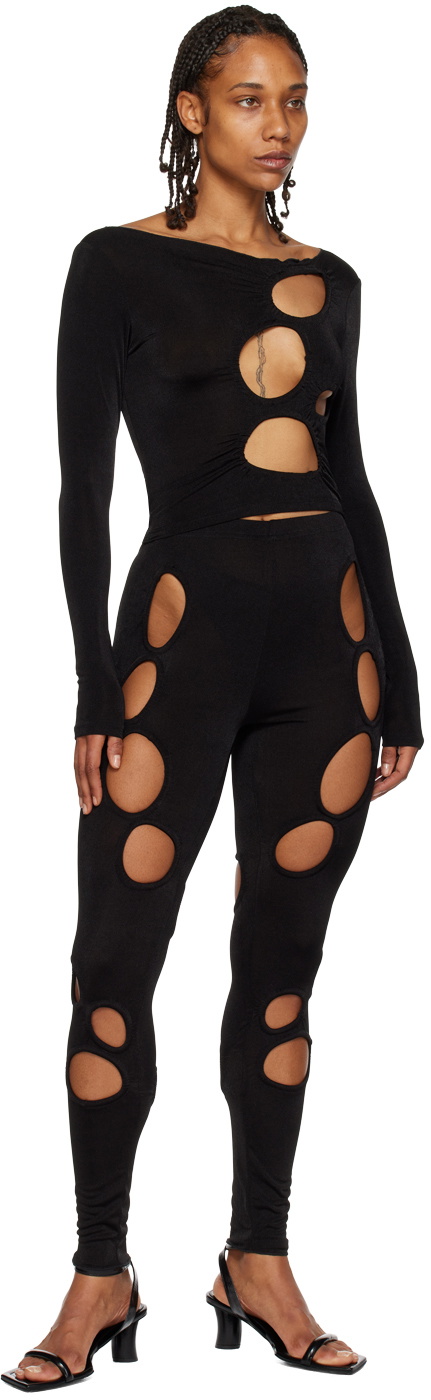 TYRELL SSENSE Exclusive Black Leggings