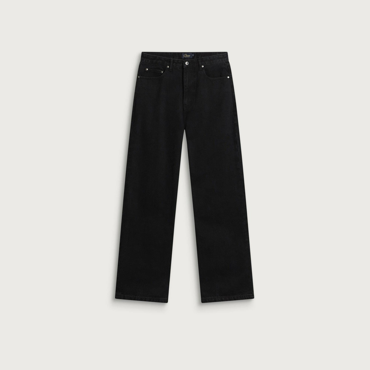 Dime Women's Baggy Denim Pants in Black