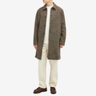 Wax London Men's Stan Tweed Coat in Brown