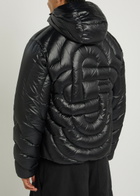 Casablanca Monogram Quilted Shell Jacket Black