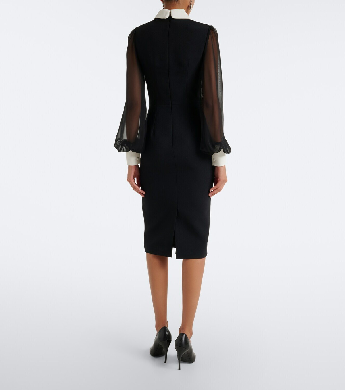 Safiyaa Crêpe cocktail dress