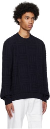 AMBUSH Navy Monogram Sweater
