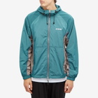 POSTAL Men's Nylon Metal Hooded Jacket in Green