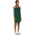 adidas Originals Green Off-The-Shoulder Dress