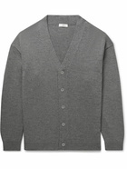 ATON - Knitted Cardigan - Gray