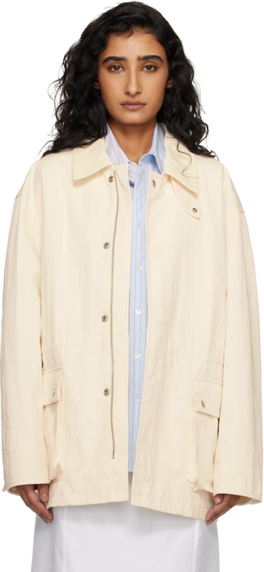 Photo: Dunst Off-White Cotton Chore Jacket