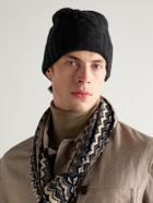 Polo Ralph Lauren - Logo-Appliquéd Wool and Cashmere-Blend Beanie