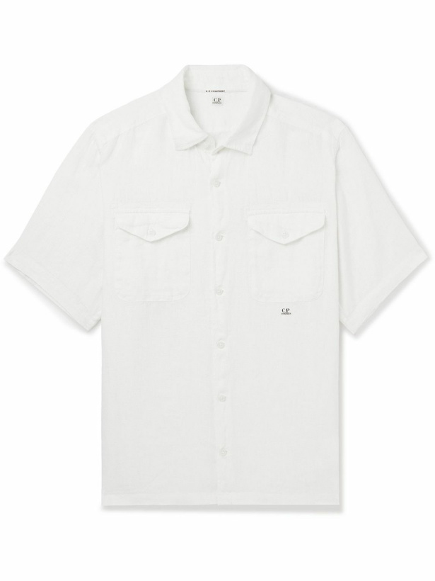 Photo: C.P. Company - Linen Shirt - White