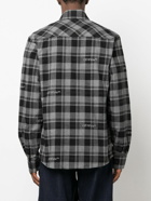 OFF-WHITE - Checked Cotton Shirt