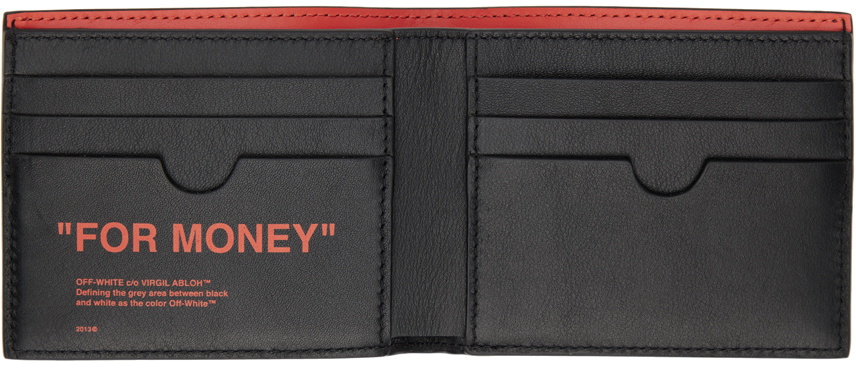 Off-White Black 'For Money' Wallet Off-White Off-White Black 'For Money' Wallet Off-White