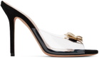 Blumarine Black Dafne Heeled Sandals