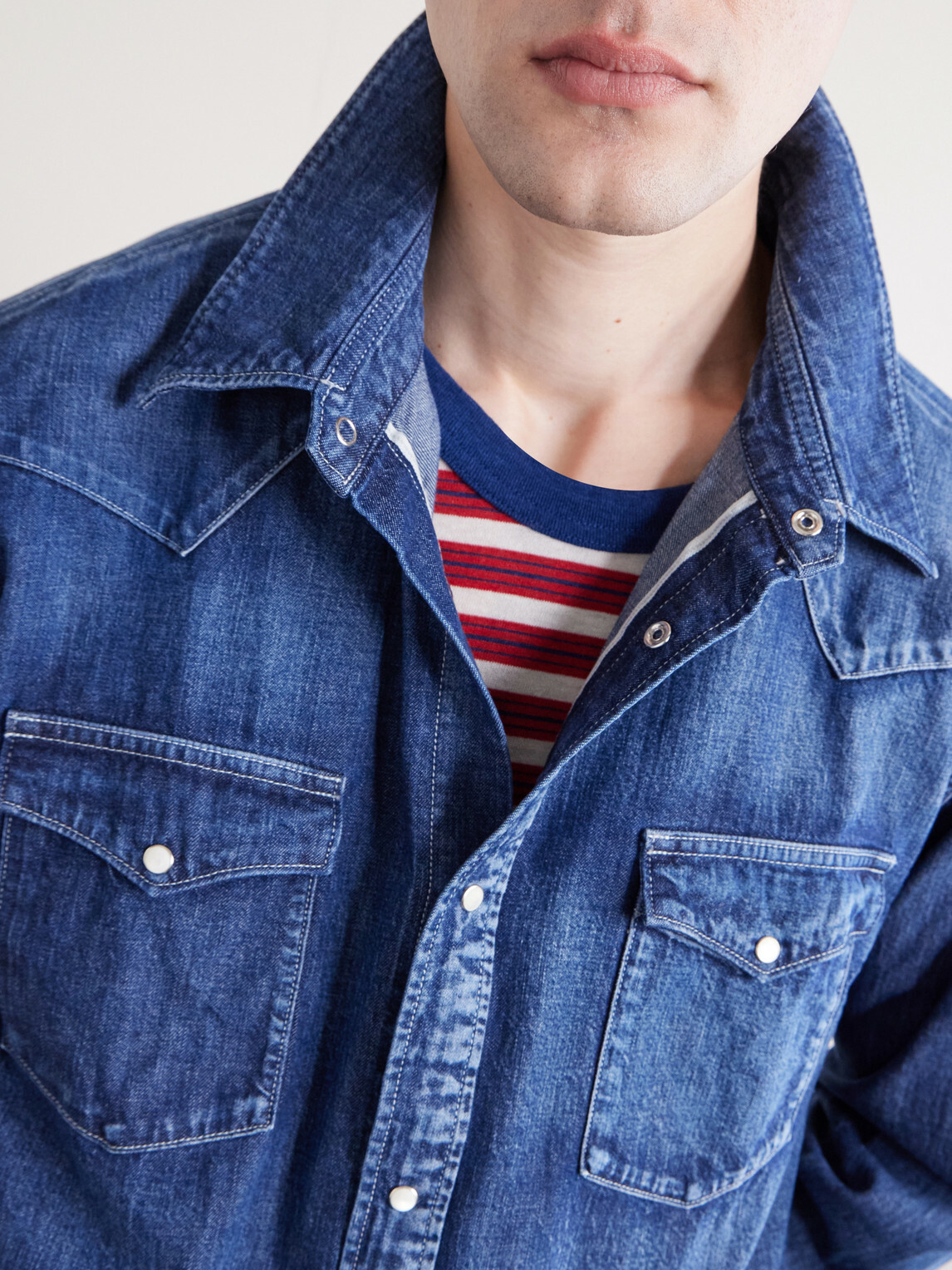 Visvim - Denim Western Shirt - Blue