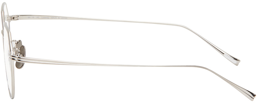 YUICHI TOYAMA. Silver Ludwig Glasses