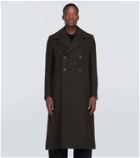 Rick Owens New Bell double-breasted wool coat