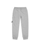 Stone Island Junior Men's Sweat Pants in Melange Grey