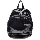 Eastpak Black Patent Padded Pakr Backpack