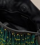 Loewe Flamenco Mimosa Mini leather clutch