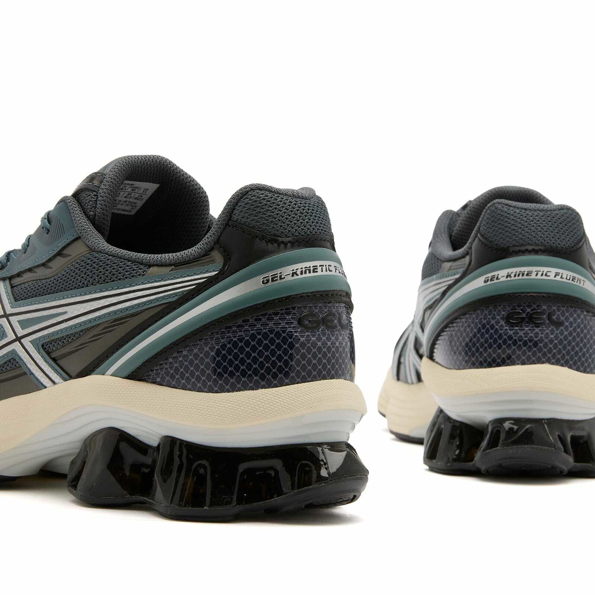 Asics GEL-Kinetic Fluent Sneaker in Carrier Grey/Pure Silver