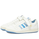 Adidas Men's Forum 84 Low Sneakers in Cloud White/Blue