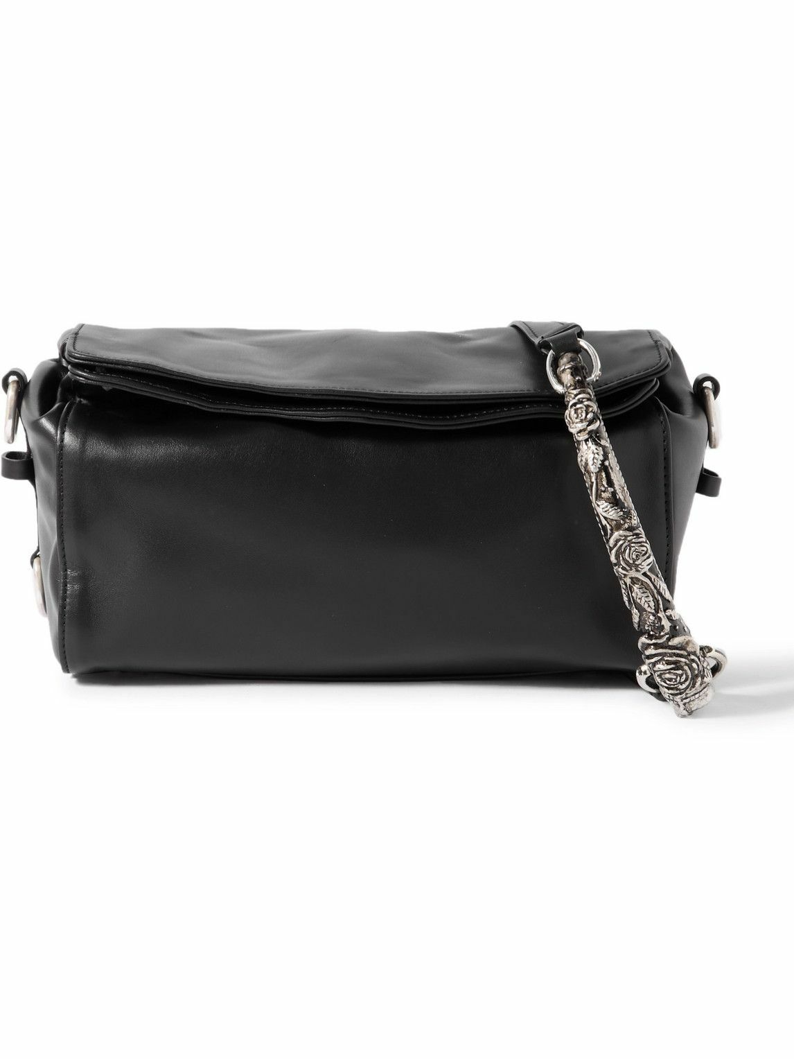 ENFANTS RICHES DEPRIMES レザー メッセンジャーバッグ Enfants Riches Déprimés - Small Leather and Silver-Tone