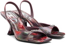 Diesel Purple D-Amber 75 Heeled Sandals