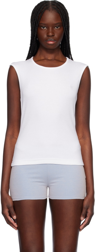 Photo: CDLP White Rib Vest T-shirt