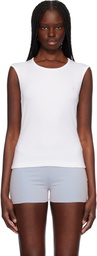 CDLP White Rib Vest T-shirt