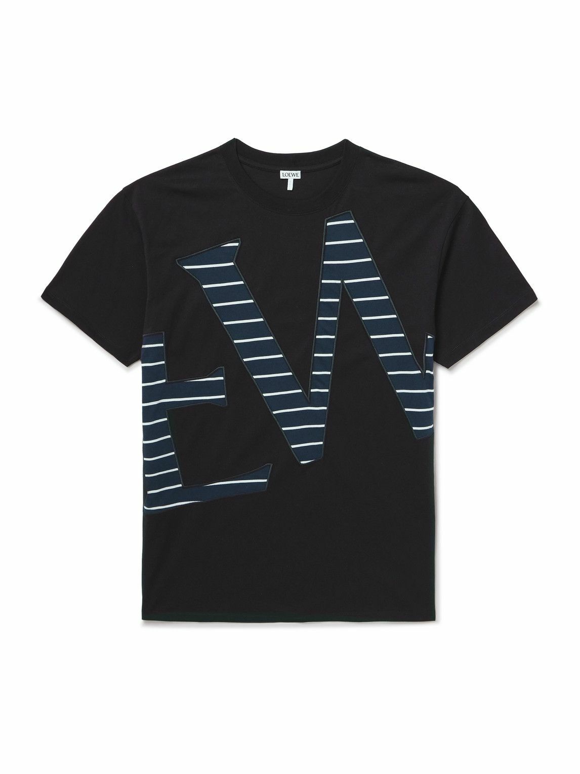 【LOEWE】Suna Fujitaコラボ ルーズフィット Tシャツ Loewe x Suna Fujita Submarine cotton jersey T-shirt Loewe