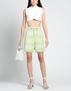 Gcds Womens Shorts & Bermuda Shorts in Yellow