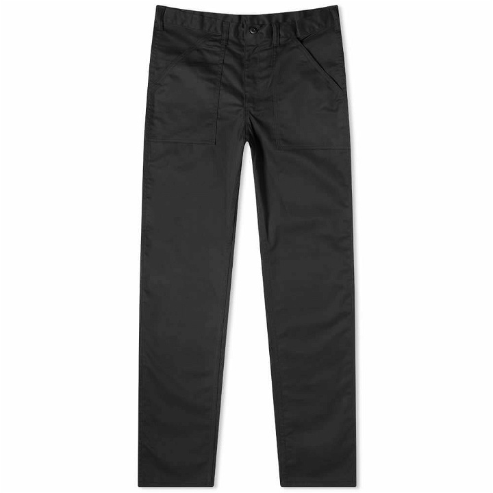 Photo: Stan Ray Men's Slim Fit 4 Pocket Fatigue Pant in Black Twill