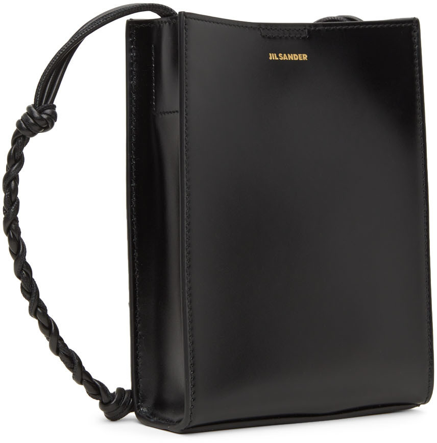 Jil Sander Black Small Tangle Shoulder Bag Jil Sander